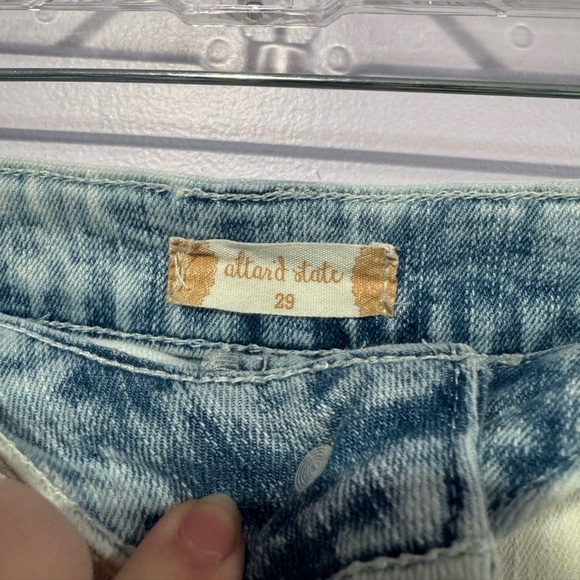 Altar’d State white light blue Jean shorts - Picture 2 of 3